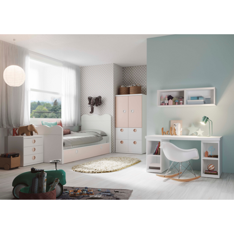 Fabricantes Muebles Juveniles - J.Gorbe - Dormitorio Cuna Composición 31