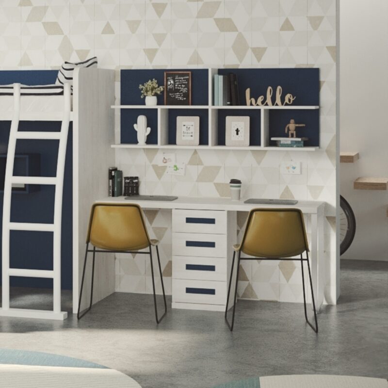 Fabricantes Muebles Juveniles - J.Gorbe - Dormitorio Litera Composición 24